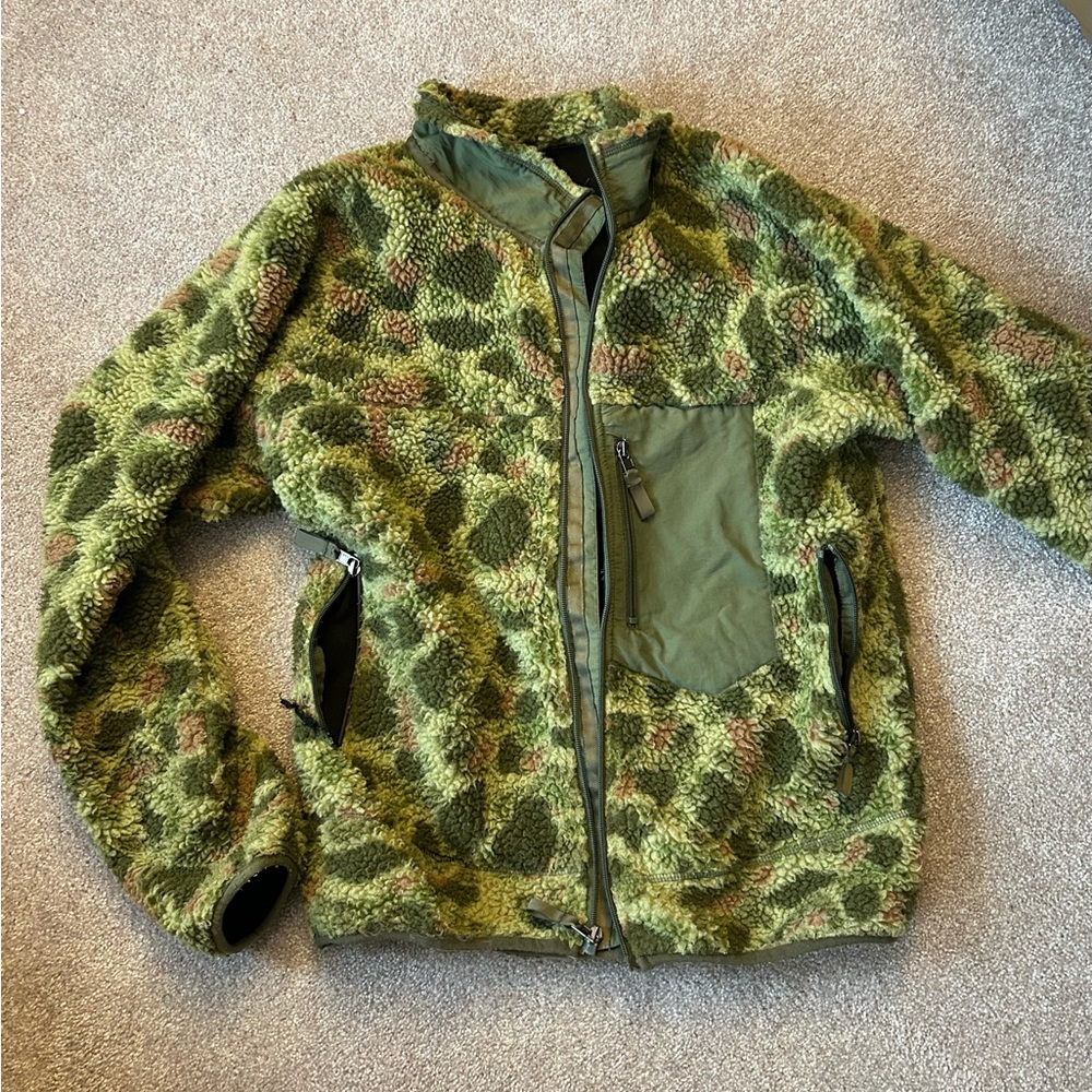 Qilo tactical frogskin fleece pile jacket